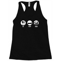 Eat Sleep Trade Bear & Bull Market Investors Gift Racerback Tank | Artistshot