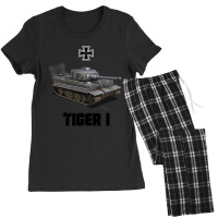 Tiger I German Heavy Tank Ww2 Military Panzerkampfwagen Women's Pajamas Set | Artistshot