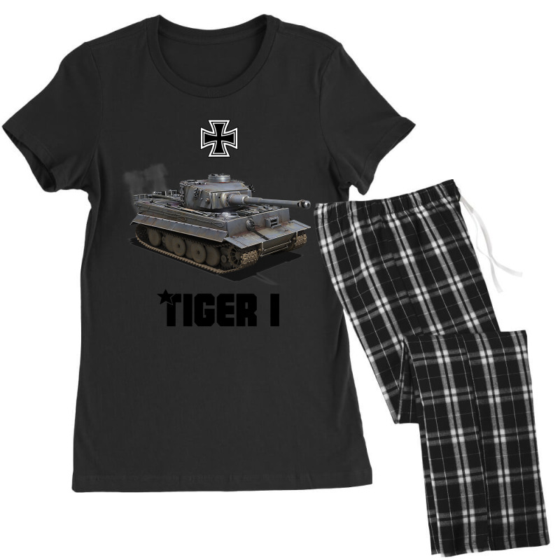 Tiger I German Heavy Tank Ww2 Military Panzerkampfwagen Women's Pajamas Set by CUSER3772 | Artistshot