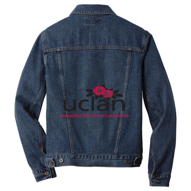 Central Lancashire Academic Men Denim Jacket | Artistshot