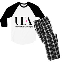 East Anglia Academic(uea) Men's 3/4 Sleeve Pajama Set | Artistshot