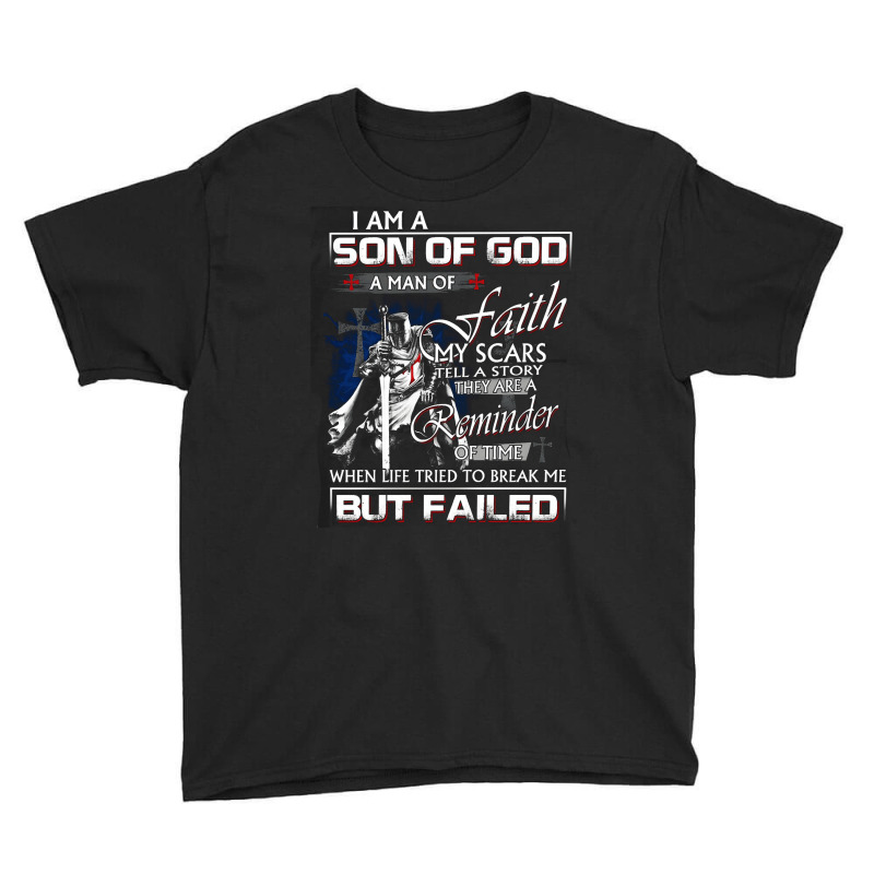 I Am A Son Of God Jesus Warrior Christ, Son Of God, I Am A Son Of God  Youth Tee | Artistshot