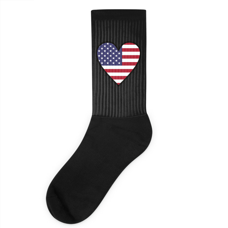 I Love The Usa, I Love The Usa Vintage, I Love The Usa Art, I Love The Socks | Artistshot