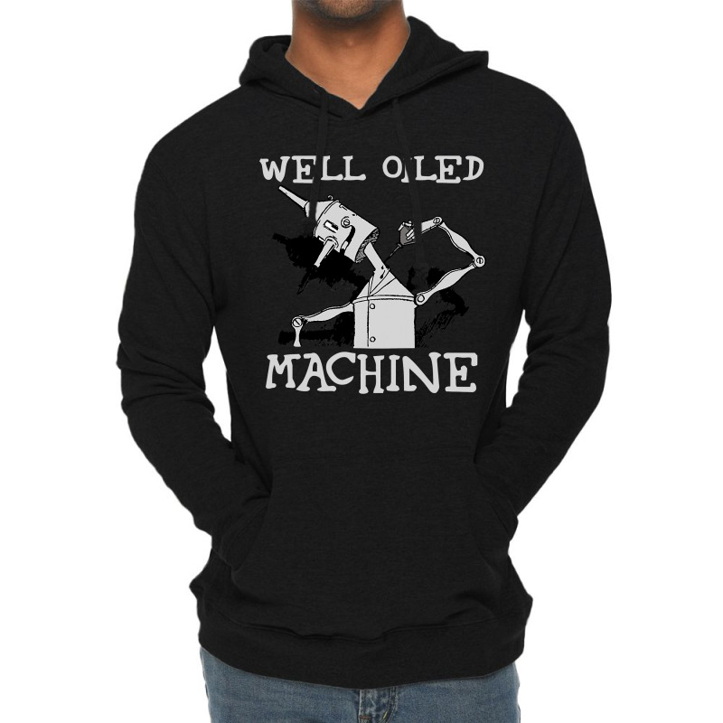 Tin Man  Artwell Oiled Machine Retro Wizard Of Oz Lightweight Hoodie | Artistshot