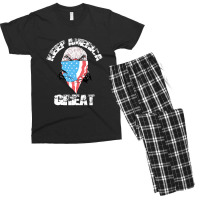 Keep America Great Trump 2020 Trump For President Men's T-shirt Pajama Set | Artistshot