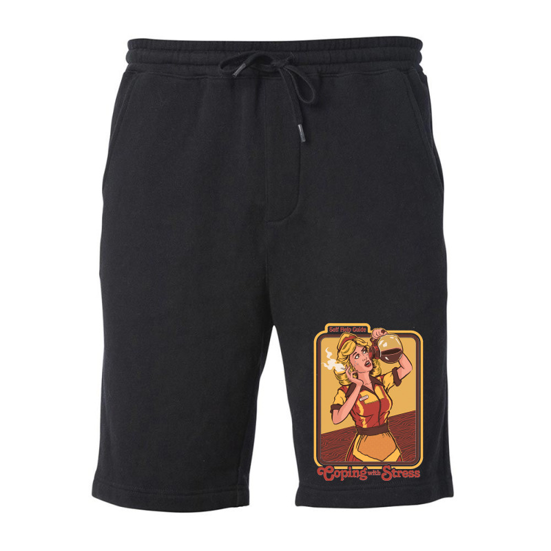 Coping With Stress Classic Fleece Short | Artistshot