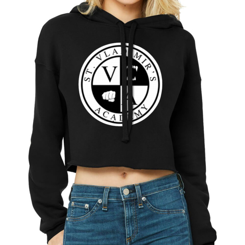 St Vladimir Academy Cropped Hoodie by kstrendy | Artistshot