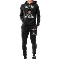 To Err Is Human To Arr Is Pirate With Skull And Cross Swords Hoodie & Jogger Set | Artistshot