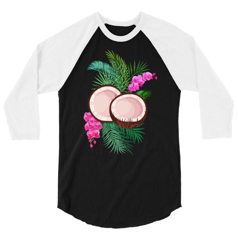 Coconut T  Shirt1483 3/4 Sleeve Shirt | Artistshot