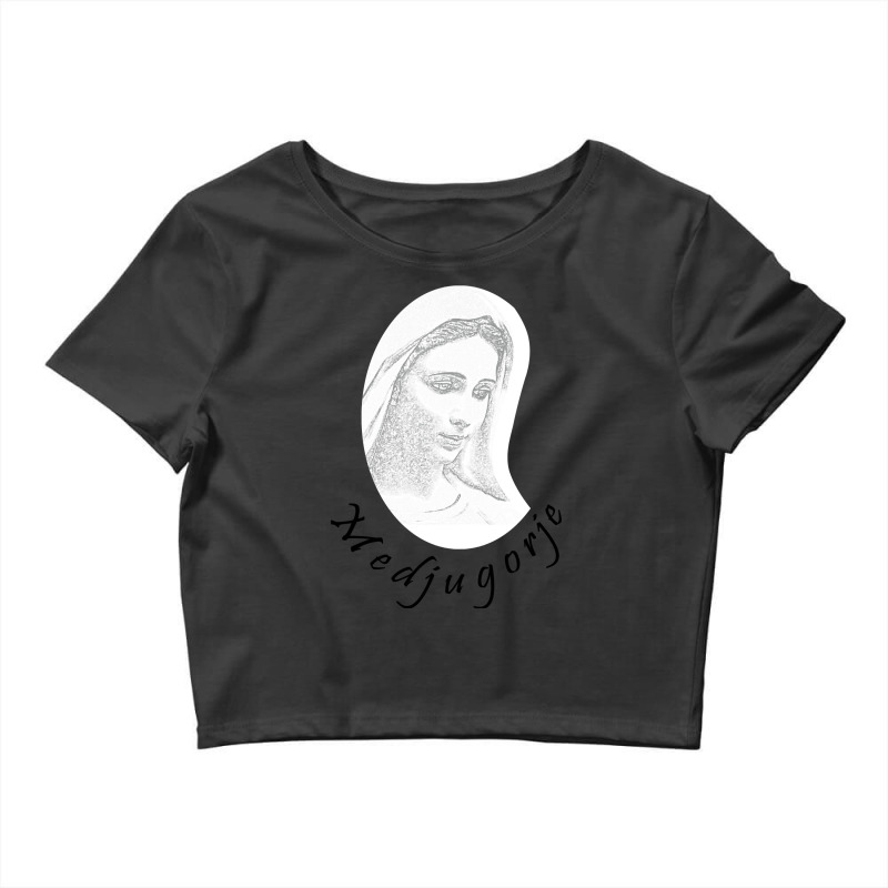 Day Gift Virgin Mary Gifts Women Crop Top by ArtistStacys | Artistshot