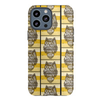 Funny Owl T  Shirt Funny Owl Retro T  Shirt Iphone 13 Pro Max Case | Artistshot