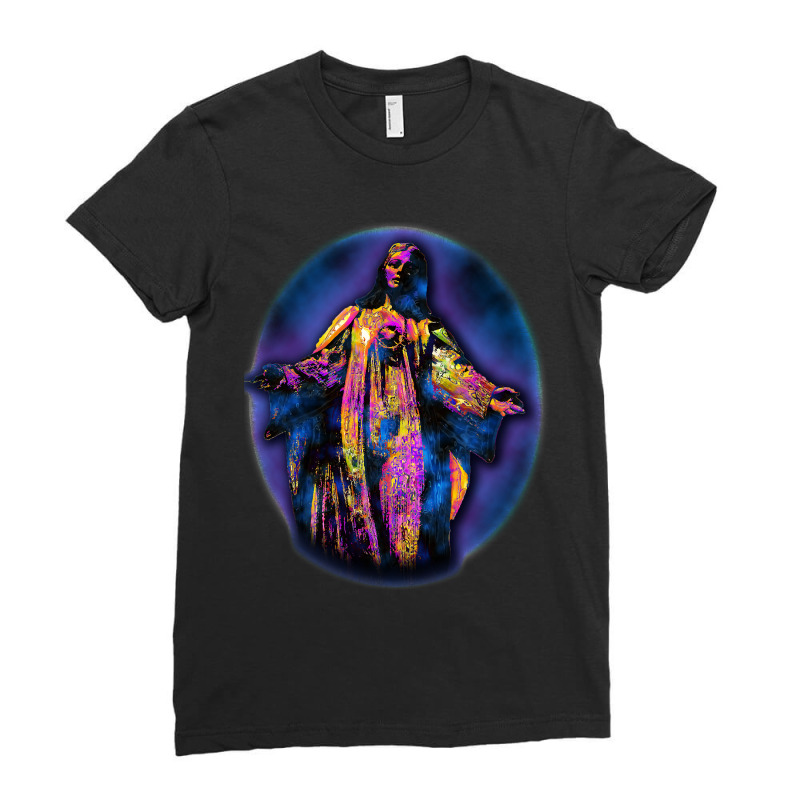 Day Gift Virgin Mary Mens My Favorite Ladies Fitted T-Shirt by ArtistStacys | Artistshot