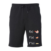 Derivative Function For Math Teacher Derivative F'(x) Arts Characters Fleece Short | Artistshot