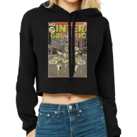 Intergalactic Comis, Inter Galactic, Intergalactic, I Love Intergalact Cropped Hoodie | Artistshot