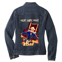 Funny Gifts Virgin Mary Gifts Women Ladies Denim Jacket | Artistshot