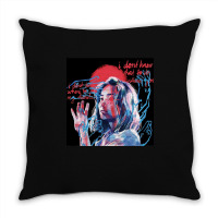 Funny Gift Slimeskull Call Me Throw Pillow | Artistshot