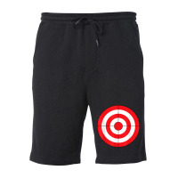 Bulls-eye Target Lazy Diy Halloween Costume Darts Shooting Fleece Short | Artistshot