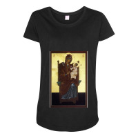 Funny Gifts Virgin Mary My Favorite People Maternity Scoop Neck T-shirt | Artistshot