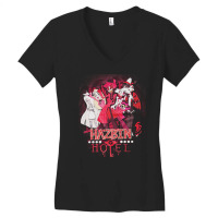 Hazbin Hotel, Graphic, Funny, Alastor, Hazbin, Hotel, Angel Dust, Radi Women's V-neck T-shirt | Artistshot