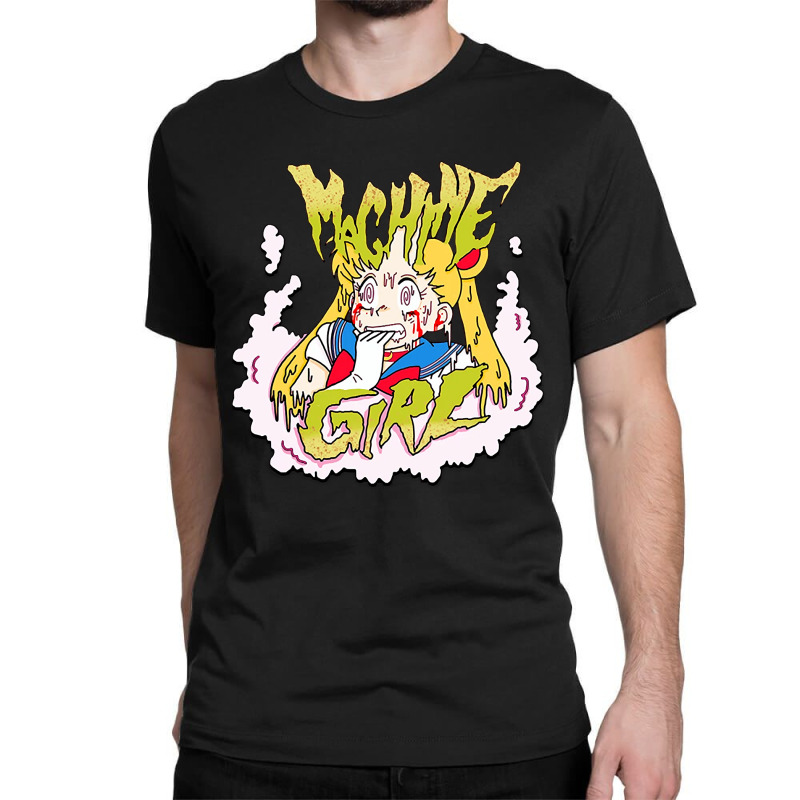 Machine Girl Classic T-shirt by poppyallen | Artistshot