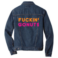 Go Nuts Fuckin_ Men Denim Jacket | Artistshot