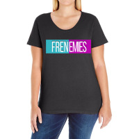 Art Frenemies Gifts Idea Ladies Curvy T-shirt | Artistshot