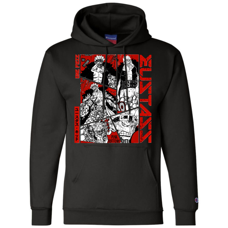 Eustass Kid Manga Panel Champion Hoodie | Artistshot