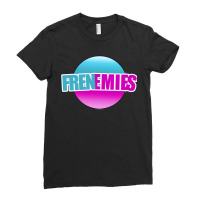 Frenemies Graphic Vintage Color Ladies Fitted T-shirt | Artistshot