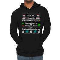 Magic Kingdom Ugly Christmas Sweater Lightweight Hoodie | Artistshot