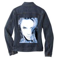 Retro  Actress Beautiful Mens Womens Ladies Denim Jacket | Artistshot