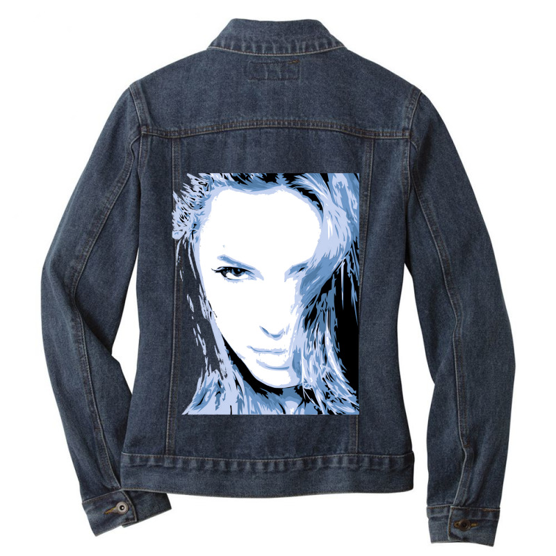 Retro  Actress Beautiful Mens Womens Ladies Denim Jacket by ArtistMarques | Artistshot