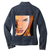 Women Men Celebrity For Mens Womens Ladies Denim Jacket | Artistshot