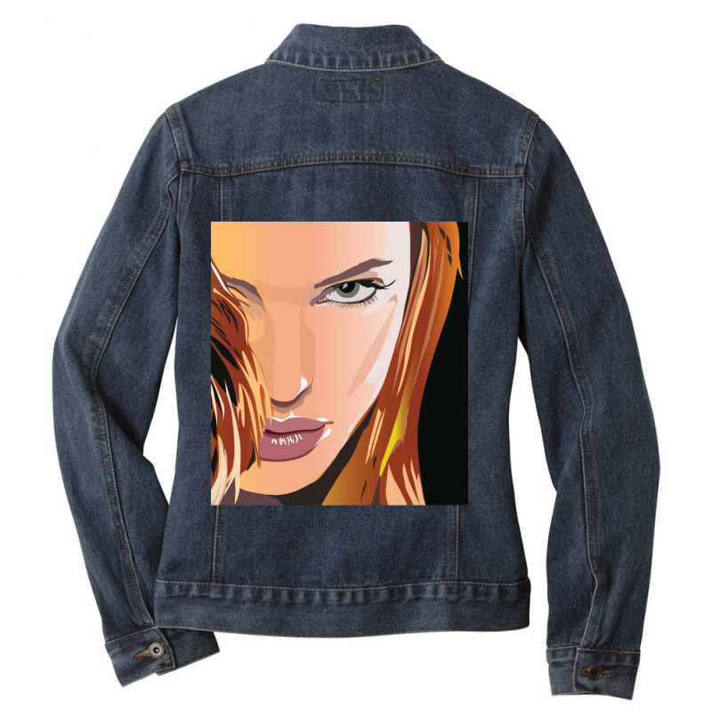 Women Men Celebrity For Mens Womens Ladies Denim Jacket by ArtistMarques | Artistshot