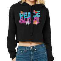 Frenemies Vintage Lover Gifts Cropped Hoodie | Artistshot