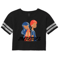 My Favorite People Frenemies Art Scorecard Crop Tee | Artistshot