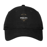 Conservative Trump Border Wall Builder Adjustable Cap | Artistshot