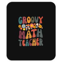 Floral Retro Groovy Math Teacher Matching Student Subject Mens Best Mousepad | Artistshot