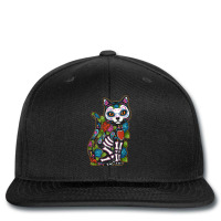 Cat Sugar Skull Mexico Calavera Dia De Los Muertos Halloween Printed Hat | Artistshot