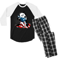 Graphic Music King Parade Mens My Favorite Men's 3/4 Sleeve Pajama Set | Artistshot