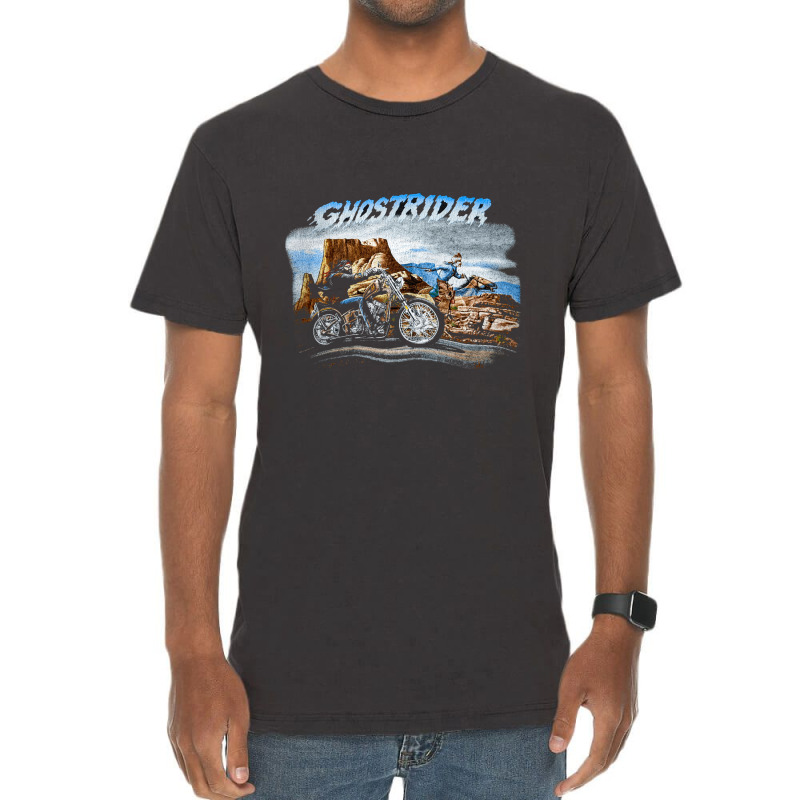 Ghostrider Easyriders, David Mann Artwork, Ghostrider, Easyriders, Dav  Vintage T-shirt. By Artistshot