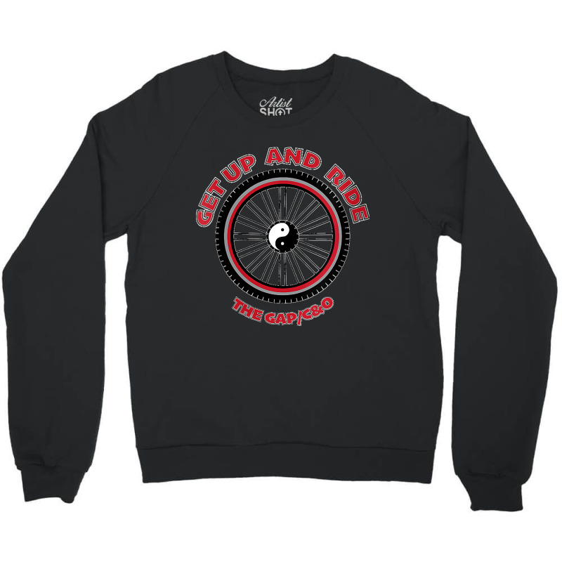 Womens Get Up And Ride The Gap And C&o Canal (book) V Neck Crewneck Sweatshirt | Artistshot