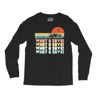 What A Save Vintage Retro Rocket Soccer Car League Long Sleeve Shirts | Artistshot