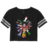 Goku And Enemy, Dragonball, Dbz, Cartoon Kids Scorecard Crop Tee | Artistshot