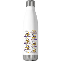 Stadium Vikings Fun Stainless Steel Water Bottle | Artistshot