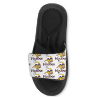 Stadium Vikings Fun Slide Sandal | Artistshot