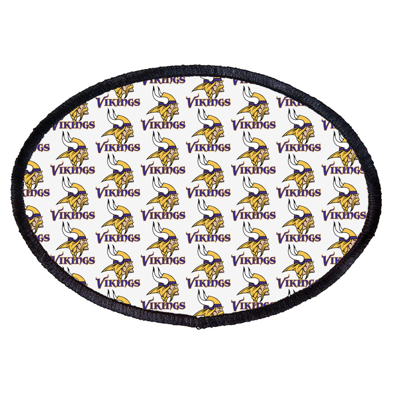 Stadium Vikings Fun Oval Patch | Artistshot