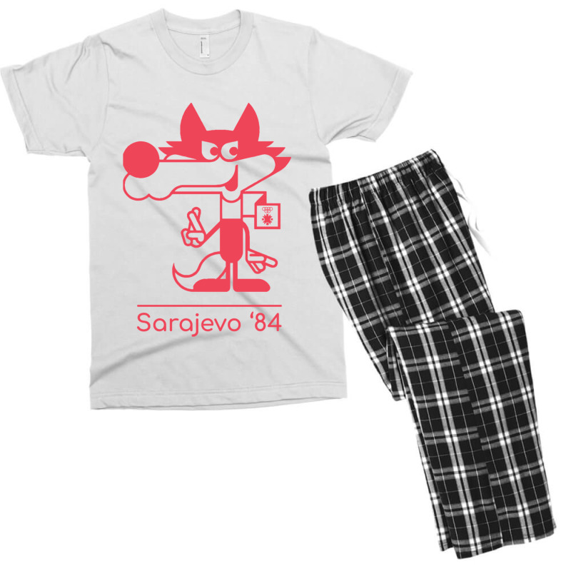 Winter Olympics Sarajevo Men's T-shirt Pajama Set | Artistshot