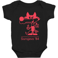 Winter Olympics Sarajevo Baby Bodysuit | Artistshot