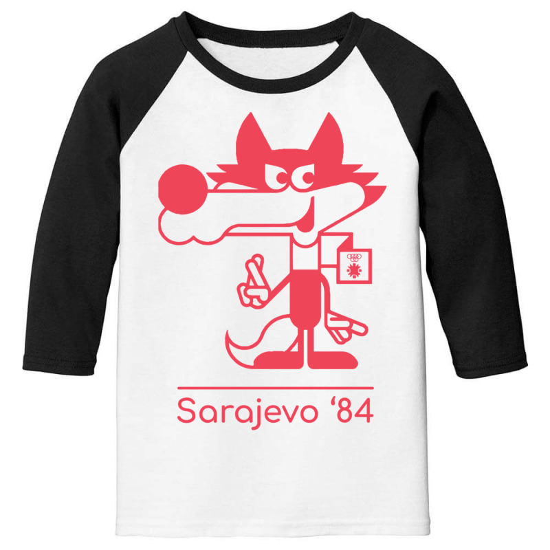 Winter Olympics Sarajevo Youth 3/4 Sleeve | Artistshot