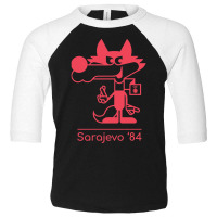 Winter Olympics Sarajevo Toddler 3/4 Sleeve Tee | Artistshot